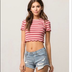 RSQ Venice Mid rise Denim Shorts